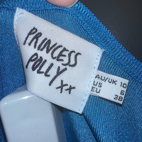 Princess Polly Royal Blue Long Sleeve Dress - Picture 5 of 9